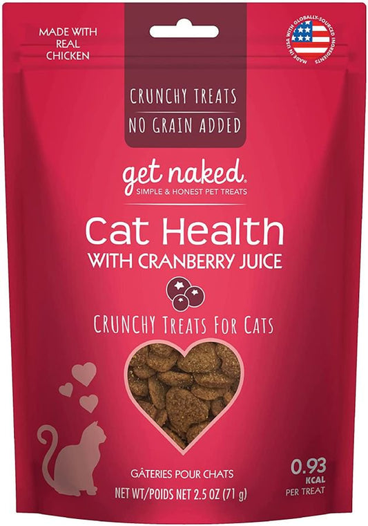 Get Naked Urinary Health Natural Cat Treats 2.5 Oz Pack of 2 Animals & Pet Supplies > Pet Supplies > Cat Supplies > Cat Treats Get Naked   