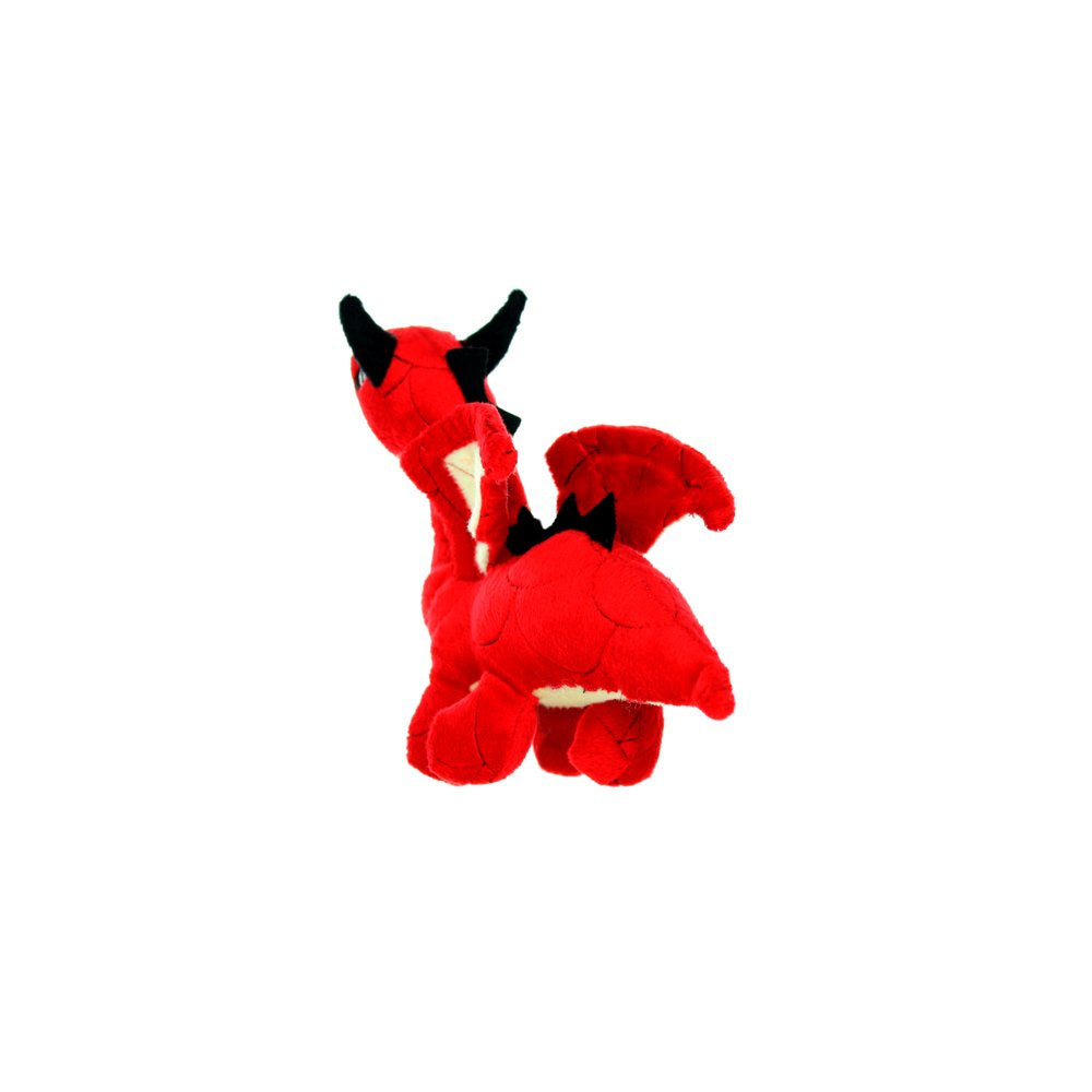 Mighty Junior Dragon Red, Plush and Durable Dog Toy Animals & Pet Supplies > Pet Supplies > Dog Supplies > Dog Toys VIP Products   