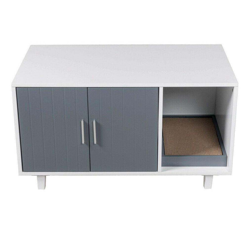 Good Life Apparel Modern Pet Crate Litter Box Enclosure House Table Animals & Pet Supplies > Pet Supplies > Cat Supplies > Cat Apparel Good Life Apparel   