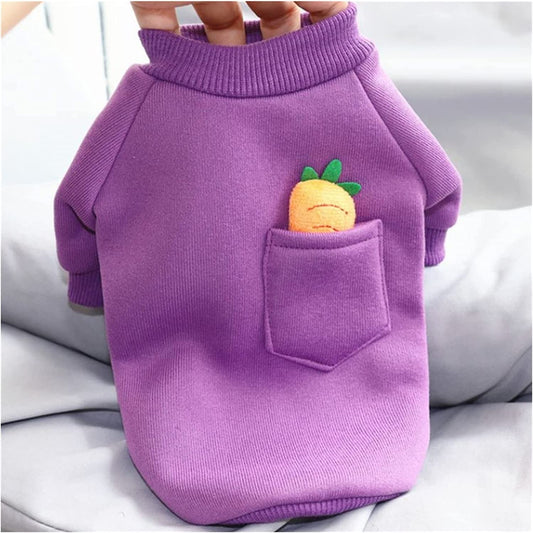 BADALO Dog Winter Clothes Pets Outfits Warm Clothes for Small Medium Dogs Costumes Coat Pet Jacket/Purple/Xl Code Animals & Pet Supplies > Pet Supplies > Dog Supplies > Dog Apparel BADALO Purple Xxl Code 