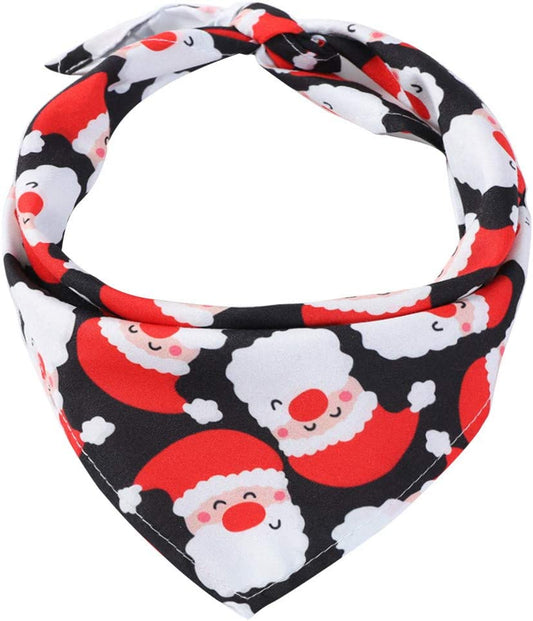 Dog Bandanas Dog Scarf Kerchief Dog Bibs Washable Cat Gift Christmas Scarf Scarf Pet Towel Dog Santa Pet Accessories Adjustable for Small to Large Dogs Cats (Green,Black,Army Green, One Size) Animals & Pet Supplies > Pet Supplies > Dog Supplies > Dog Apparel Generic   