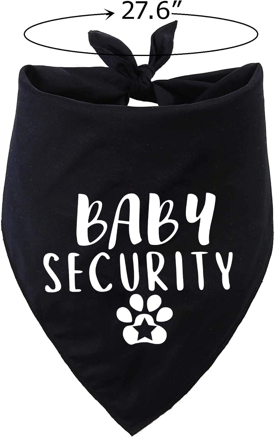 Pawskido Baby Security Dog Bandana,Reversible Triangle Bibs Pet Scarf Animals & Pet Supplies > Pet Supplies > Dog Supplies > Dog Apparel Pawskido   