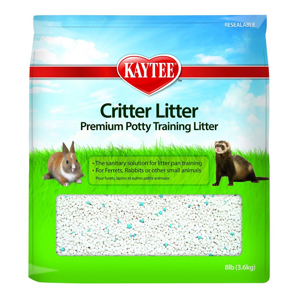 Kaytee Critter Litter Small Animal Premium Potty Training Litter, 8 Pound Animals & Pet Supplies > Pet Supplies > Small Animal Supplies > Small Animal Bedding Central Garden and Pet   