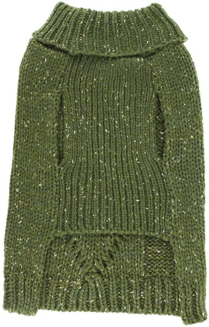 Apetian Dog Sweater Cold Weather Coats Winter Dog Apparel Dog Knitwear Clothing (M, Sh004-Green) Animals & Pet Supplies > Pet Supplies > Dog Supplies > Dog Apparel Apetian   