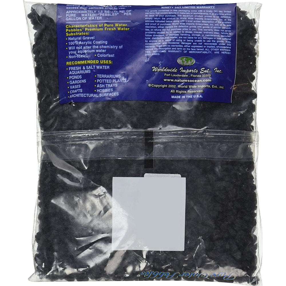 Taliaposy Aquarium Gravel, 2-Pound, Jet Black, Taliaposy Premium Freshwater Substrates Animals & Pet Supplies > Pet Supplies > Fish Supplies > Aquarium Gravel & Substrates TaliaPosy   