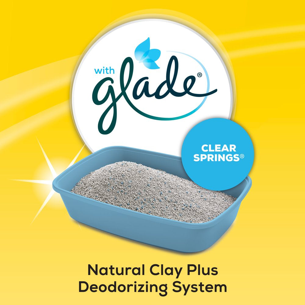 Purina Tidy Cats Clumping Cat Litter, Glade Clear Springs Multi Cat Litter, 35 Lb. Pail Animals & Pet Supplies > Pet Supplies > Cat Supplies > Cat Litter Nestlé Purina PetCare Company   