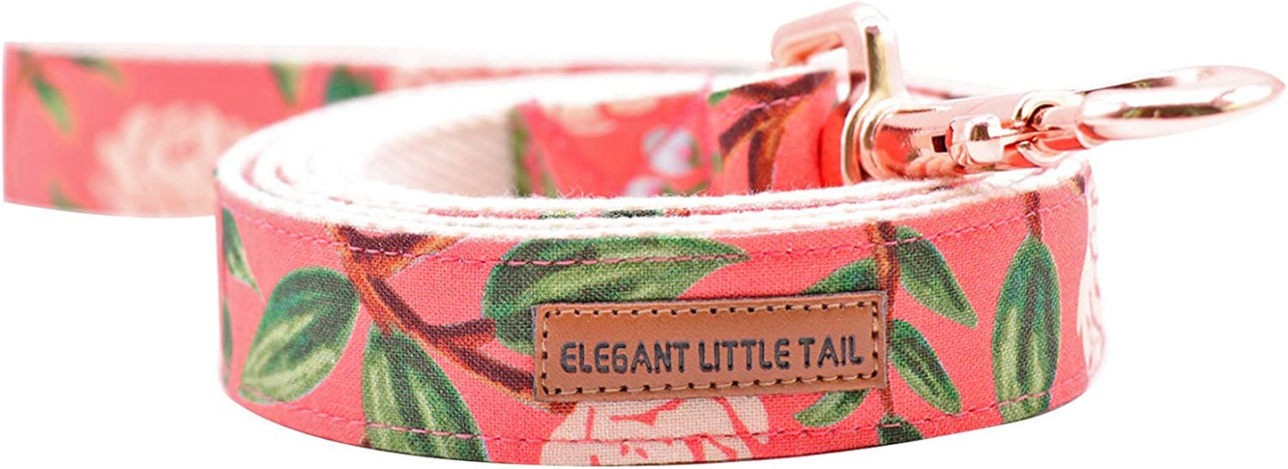 Elegant Little Tail Dog Collar with Bow, Cotton & Webbing, Bowtie Dog Collar, Adjustable Dog Collars for Small Medium Large Dogs and Cats Animals & Pet Supplies > Pet Supplies > Dog Supplies > Dog Apparel Elegant little tail   