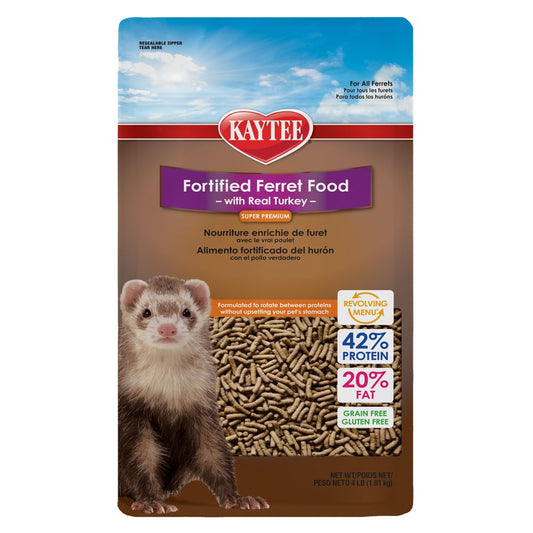 Kaytee Ferret Diet -- Turkey 4 Lb Animals & Pet Supplies > Pet Supplies > Small Animal Supplies > Small Animal Food Central Garden and Pet   