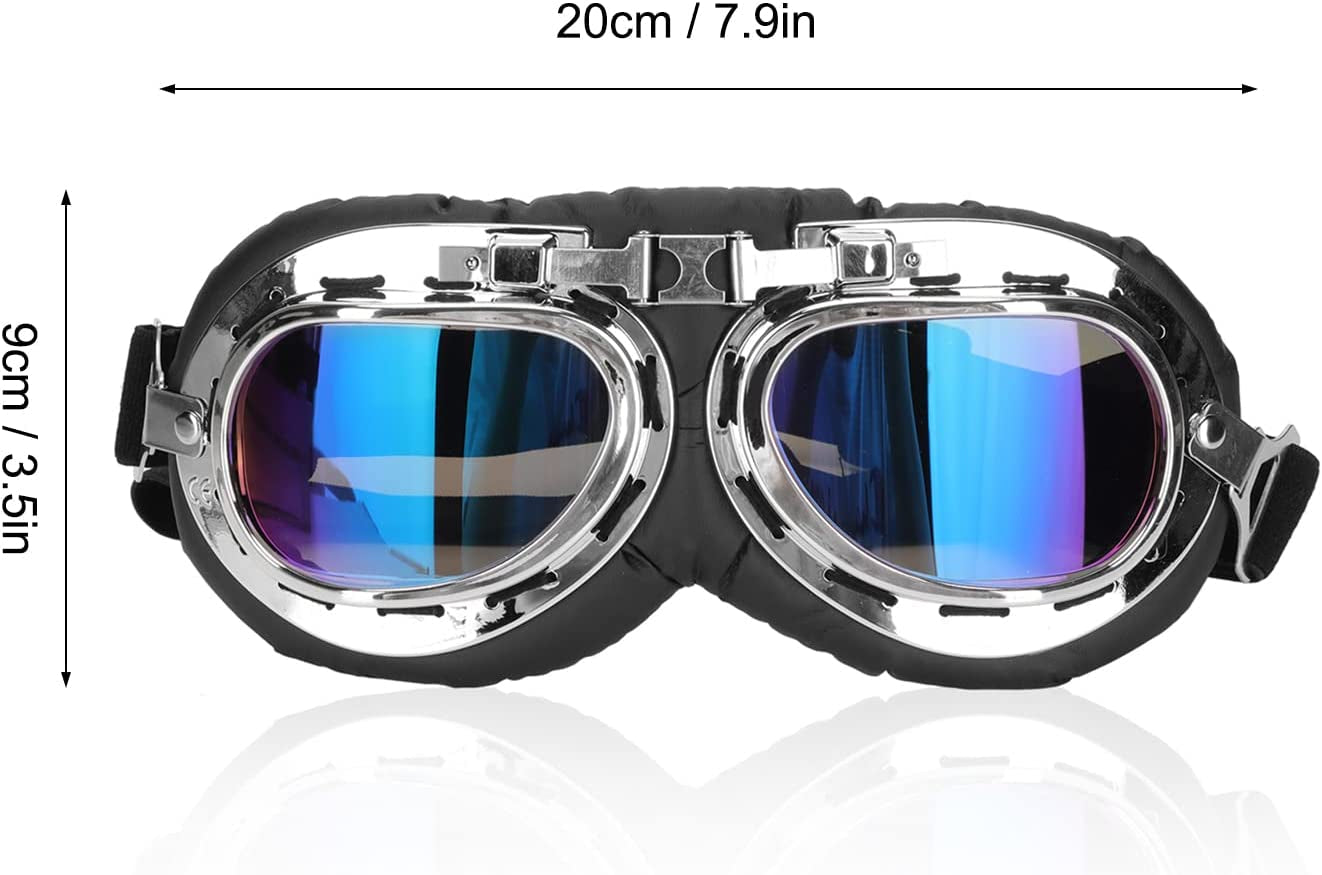 Dog Goggles Dog Eye Protection Sunglasses Adjustable Elastic Straps Pet Glasses with Folding Frame and Elastic Strap for Medium Large Dog(Five Colors) Animals & Pet Supplies > Pet Supplies > Dog Supplies > Dog Apparel Hyuduo   