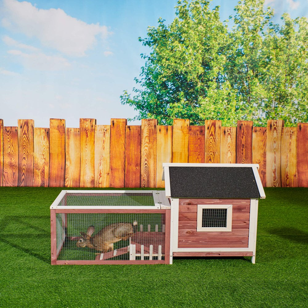 Anysun Small Animal Habitat Cage,Wooden, White Animals & Pet Supplies > Pet Supplies > Small Animal Supplies > Small Animal Habitats & Cages General   