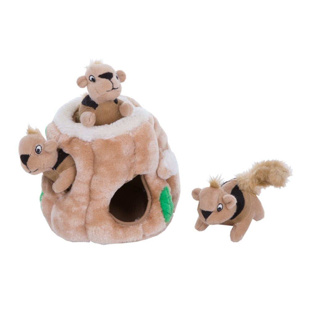 Outward Hound Hide a Squirrel Plush Dog Toy Puzzle, Brown, Large Animals & Pet Supplies > Pet Supplies > Dog Supplies > Dog Toys Outward Hound Holdings S  