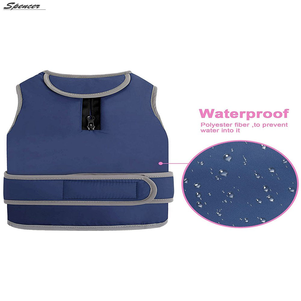 Spencer Reflective Waterproof Dog Coat Cold Weather Warm Dog Jacket Pets Apparel for Small Medium Large Dogs "M-2XL" Animals & Pet Supplies > Pet Supplies > Dog Supplies > Dog Apparel Spencer   