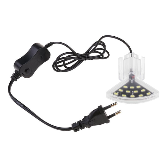 EU 100-240V LED Clip-On Fish Tank Aquarium Lighting Bulb White Light Animals & Pet Supplies > Pet Supplies > Fish Supplies > Aquarium Lighting unahtinr   