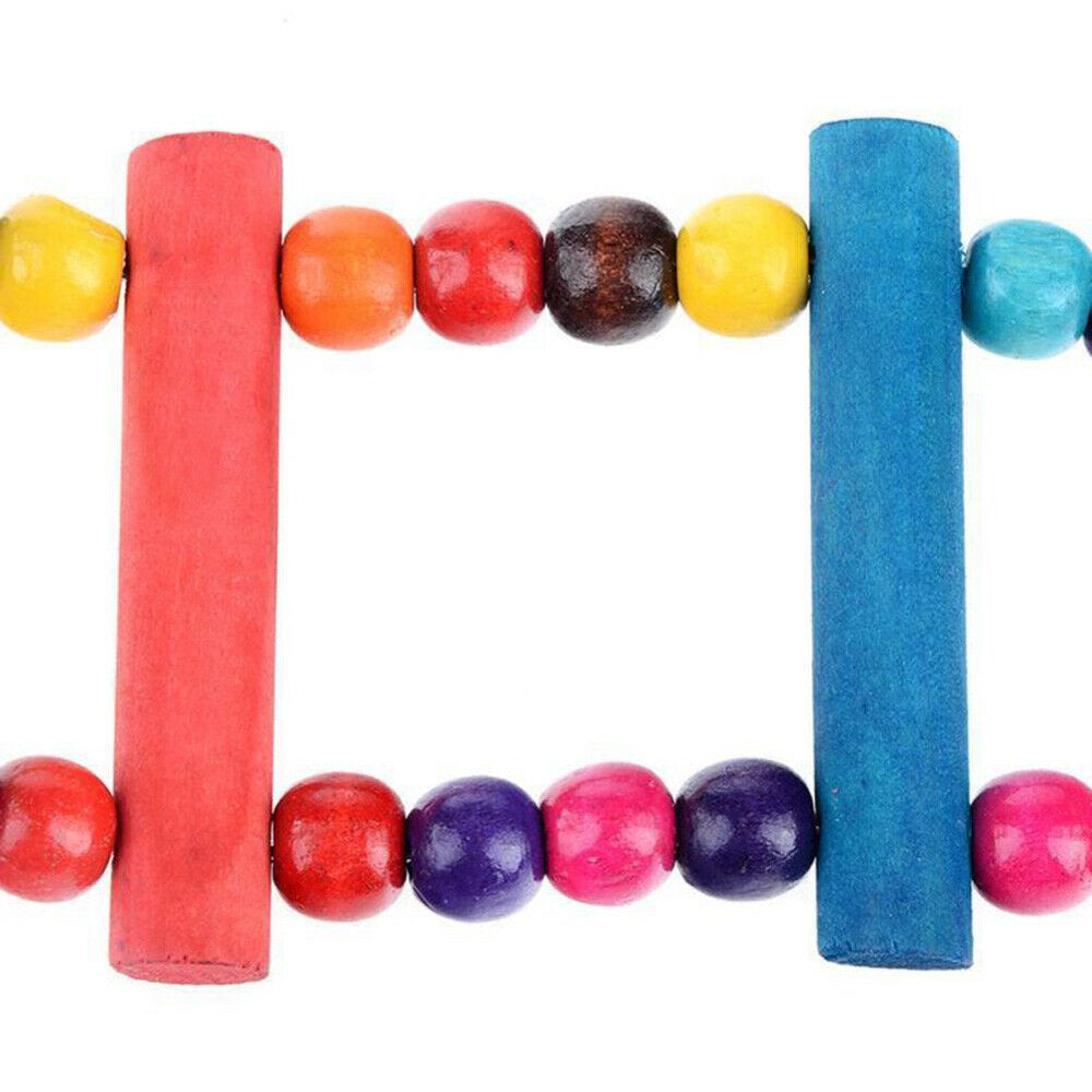 Pet Enjoy Bird Parrot Toys,Colorful Step Ladder Swing Bridge for Pet Trainning Playing,Flexible Birds Cage Accessories Toys for Cockatiel Conure Parakeet Animals & Pet Supplies > Pet Supplies > Bird Supplies > Bird Toys Pet Enjoy   