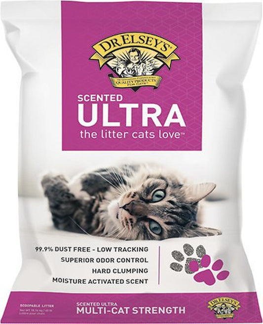 Dr. Elsey'S Precious Cat Ultra Scented Clumping Clay Cat Litter, 40Lb Bag