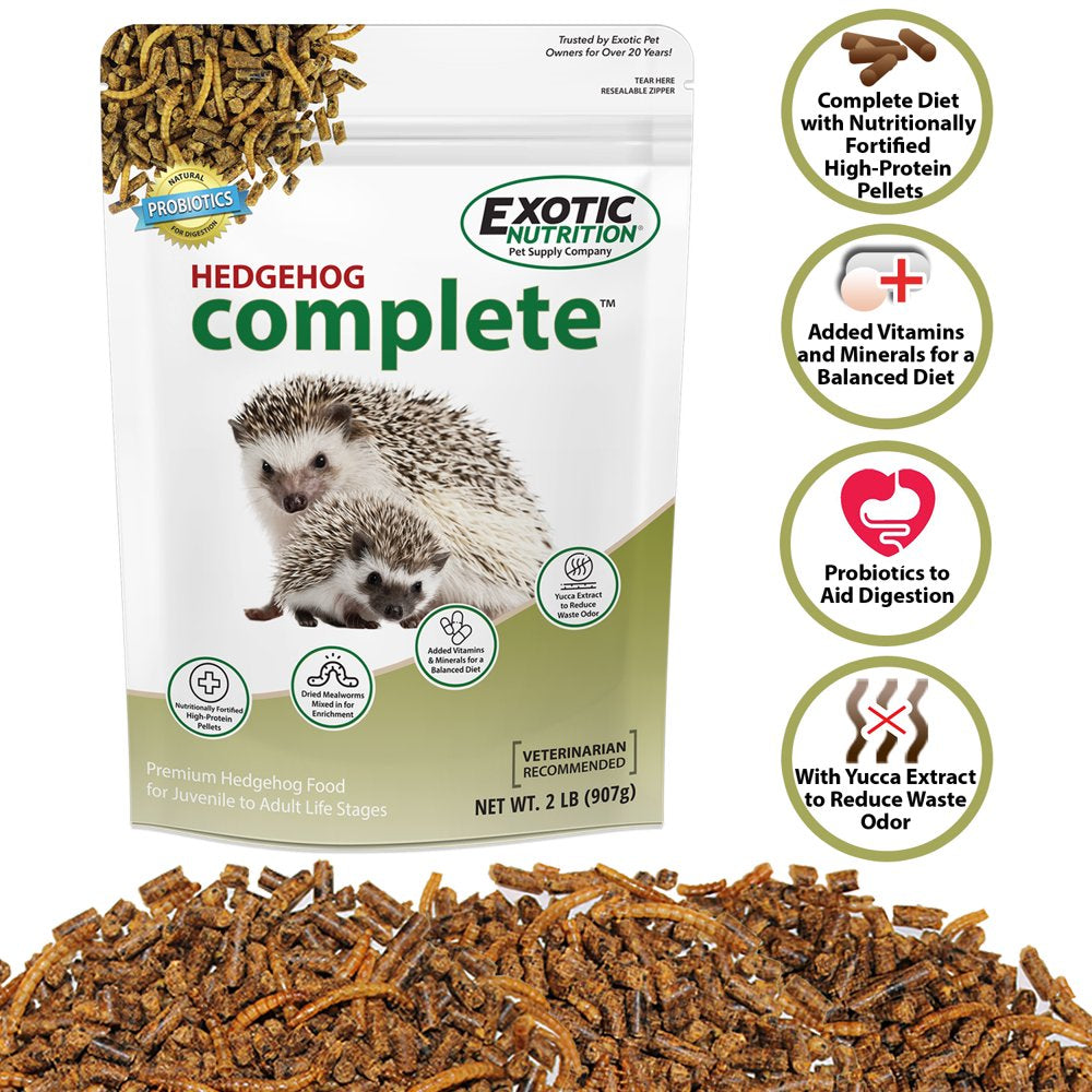 Exotic Nutrition Hedgehog Complete, 5 Lb. Animals & Pet Supplies > Pet Supplies > Small Animal Supplies > Small Animal Food Exotic Nutrition   