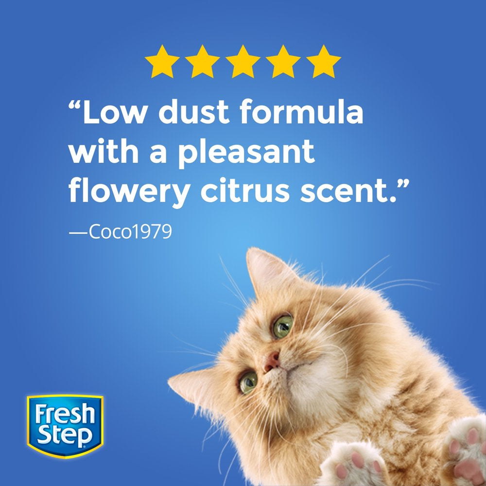 Fresh Step Scented Litter with the Power of Febreze, Clumping Cat Litter - Hawaiian Aloha, 25 Lbs Animals & Pet Supplies > Pet Supplies > Cat Supplies > Cat Litter The Clorox Company   