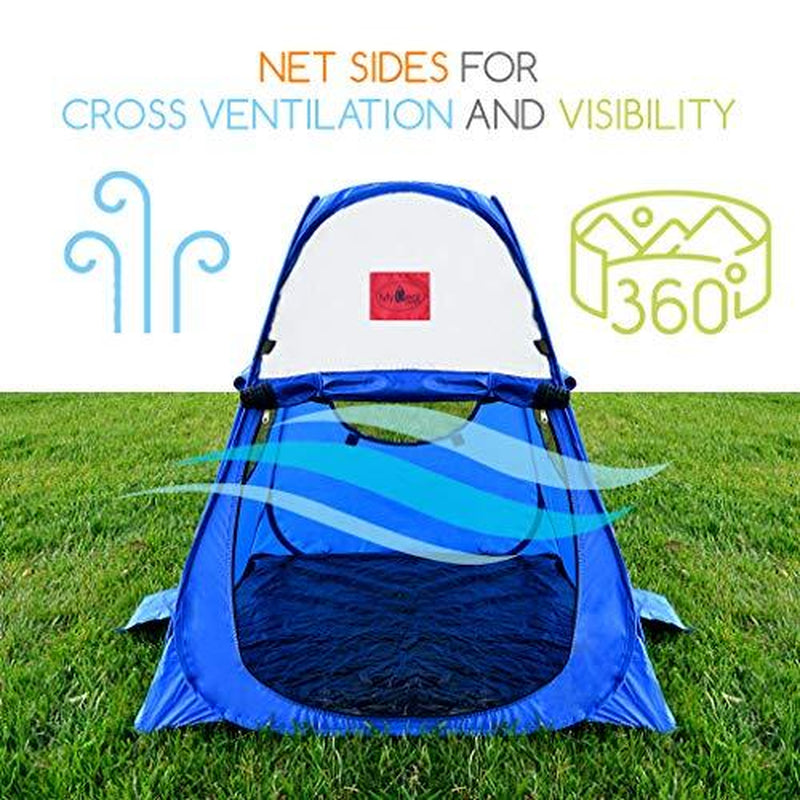 Pop up Dog Tent Outdoor Camping Large Doggy UV Sun Shelter for Shade and Weather Protection - Perfect for Yard, Beach and Outdoors! Animals & Pet Supplies > Pet Supplies > Dog Supplies > Dog Houses Mydeal Products   