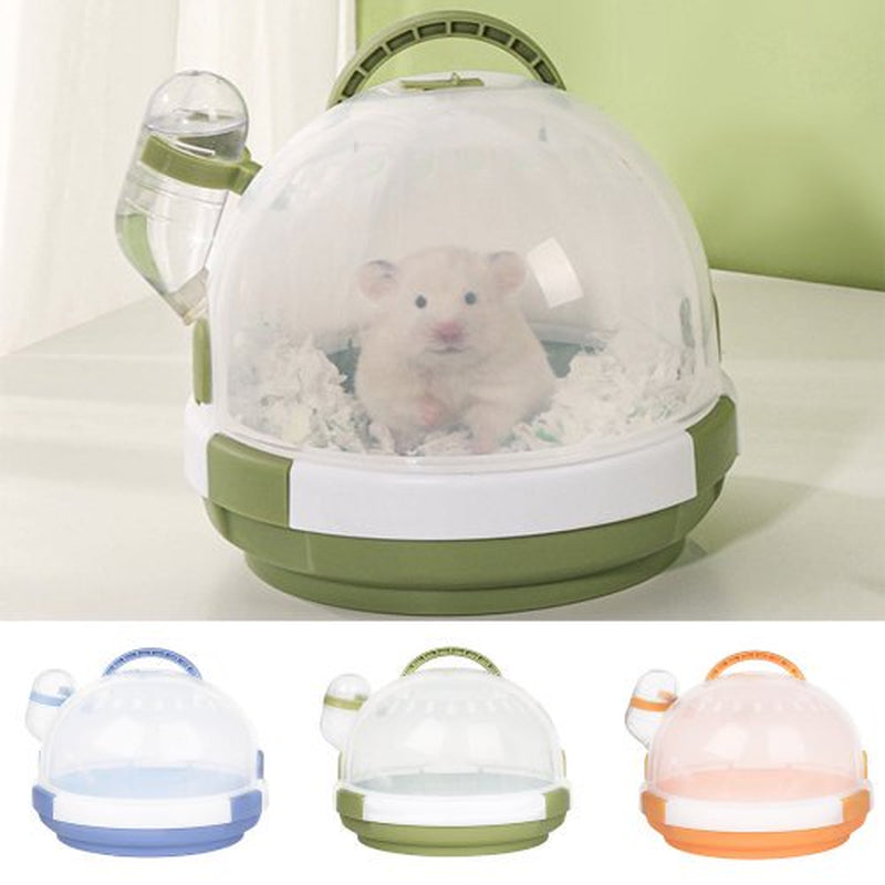 Visland Dwarf Hamster Cage, Small Animal Habitat, Hamster Accessories, Portable, Breathable, Easy to Clean Animals & Pet Supplies > Pet Supplies > Small Animal Supplies > Small Animal Habitats & Cages Visland Green  