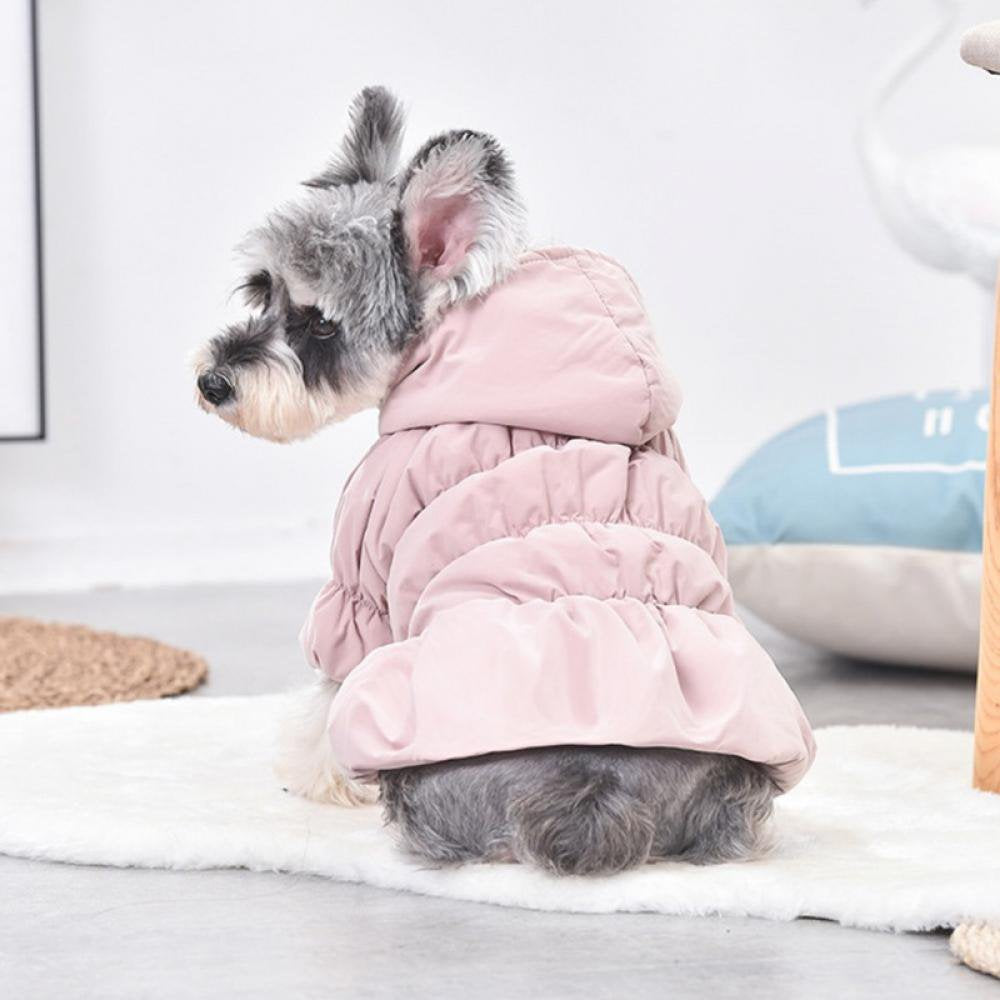 Dog Hoodie,Warm Dog Coat Clothes Dress Dog Skirt Puppy Jacket Pet Indoor Outdoor Winter Coats with Hooded,Doggy Apparel for Small Medium Dogs&Cats Chihuahua Bulldogs Animals & Pet Supplies > Pet Supplies > Cat Supplies > Cat Apparel Wisremt   