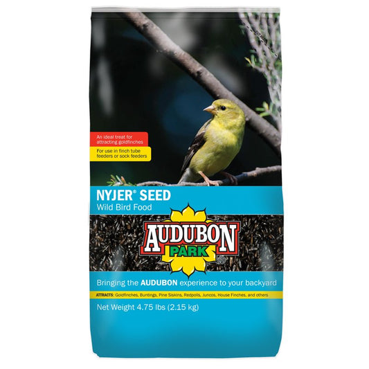 Audubon Park Goldfinch Nyjer Seed Wild Bird Food 4.75 Lb Animals & Pet Supplies > Pet Supplies > Bird Supplies > Bird Food Global Harvest Foods   