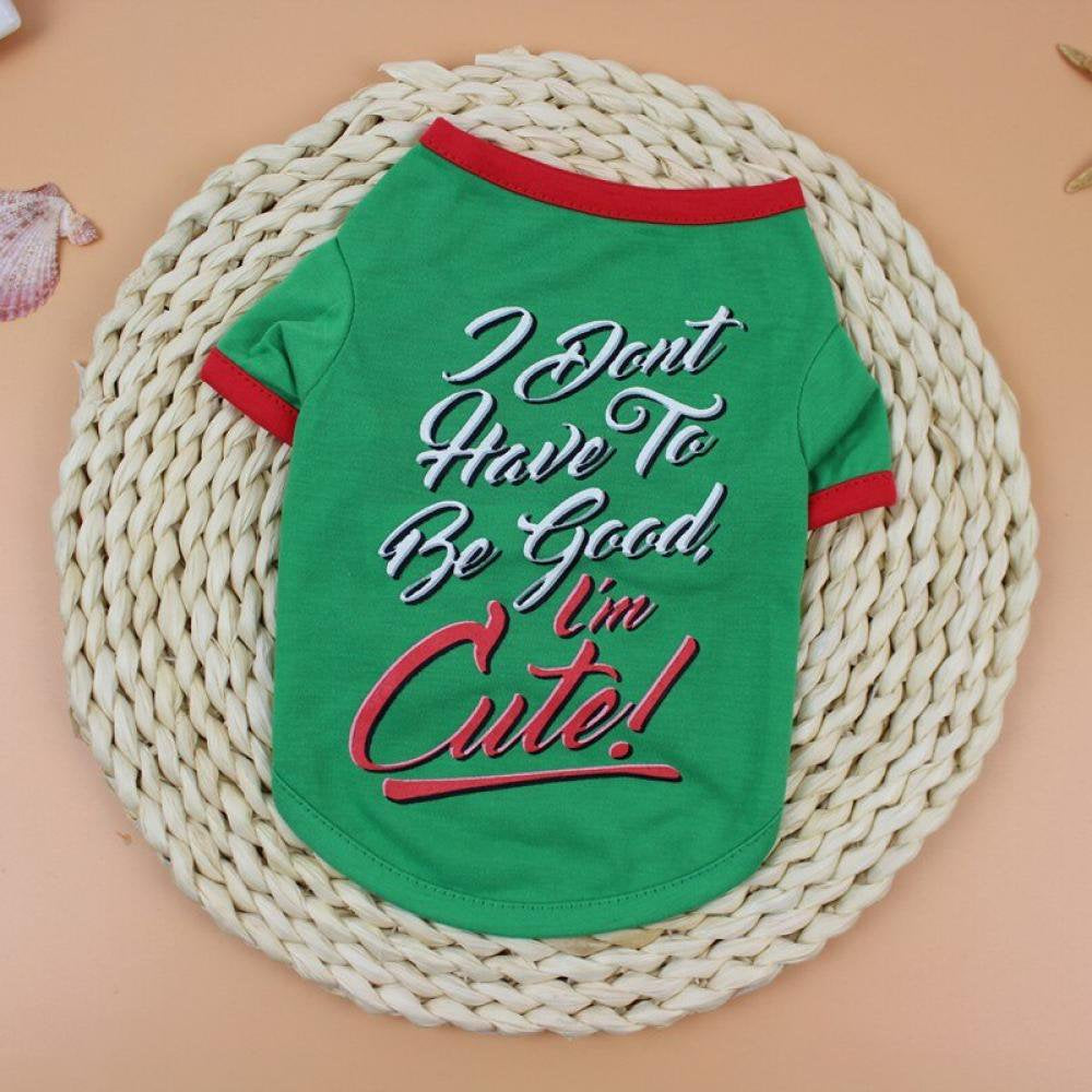 Promotion Clearance!Pet Dog Clothes Christmas Costume Cute Cartoon Clothes for Small Dog Dress Xmas Apparel Animals & Pet Supplies > Pet Supplies > Dog Supplies > Dog Apparel EleaEleanor S D 