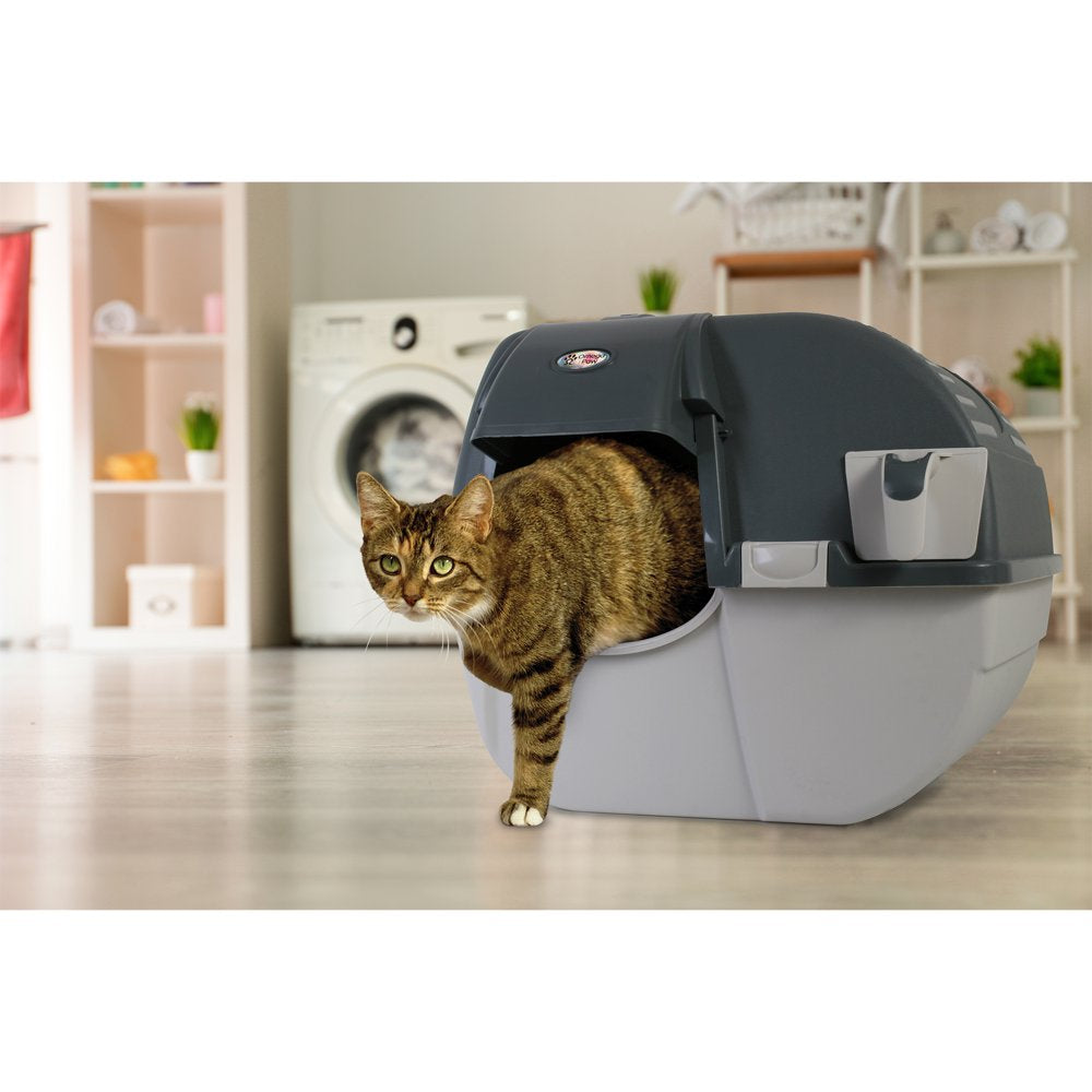 Omega Paw Elite Roll N Clean Self Clean Litter Box Litter