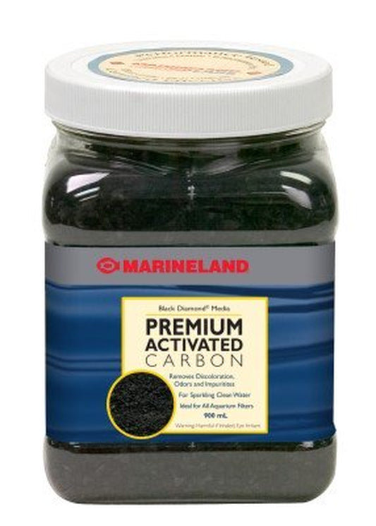 Marineland Black Diamond Premium Activated Carbon Aquarium Water Filter Media, 22 Oz Animals & Pet Supplies > Pet Supplies > Fish Supplies > Aquarium Filters Spectrum Brands 22 oz  