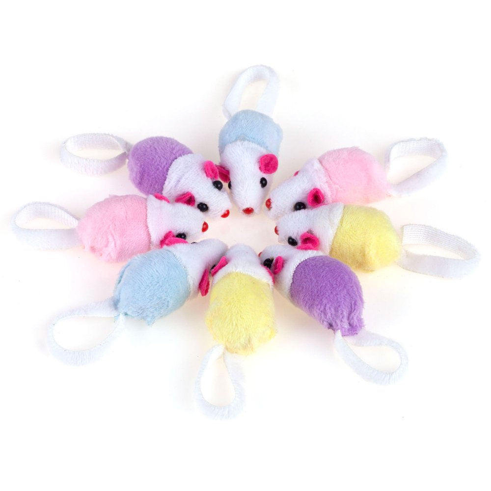 Chiwava 36 Pack 1.8" Small Interactive Cat Toys Mice with Catnip Rattle Sound Mouse for Indoor Cats Kitten Play Animals & Pet Supplies > Pet Supplies > Cat Supplies > Cat Toys Wonpet Co., Ltd   