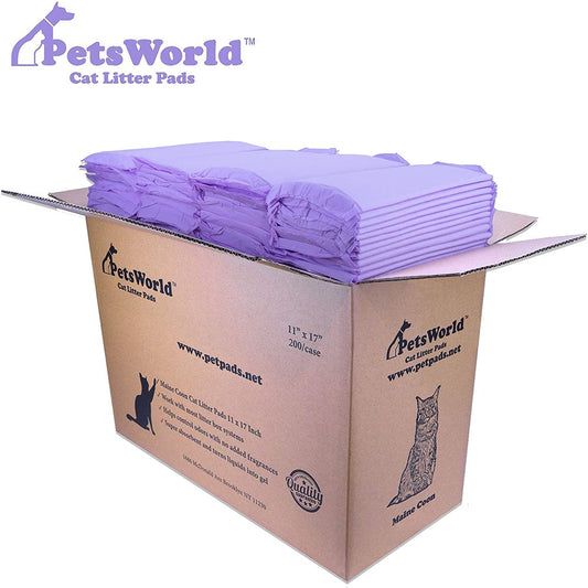 Petsworld Cat Litter Pads for Breeze Tidy, 200-Count Animals & Pet Supplies > Pet Supplies > Cat Supplies > Cat Litter Box Liners PetsWorld   