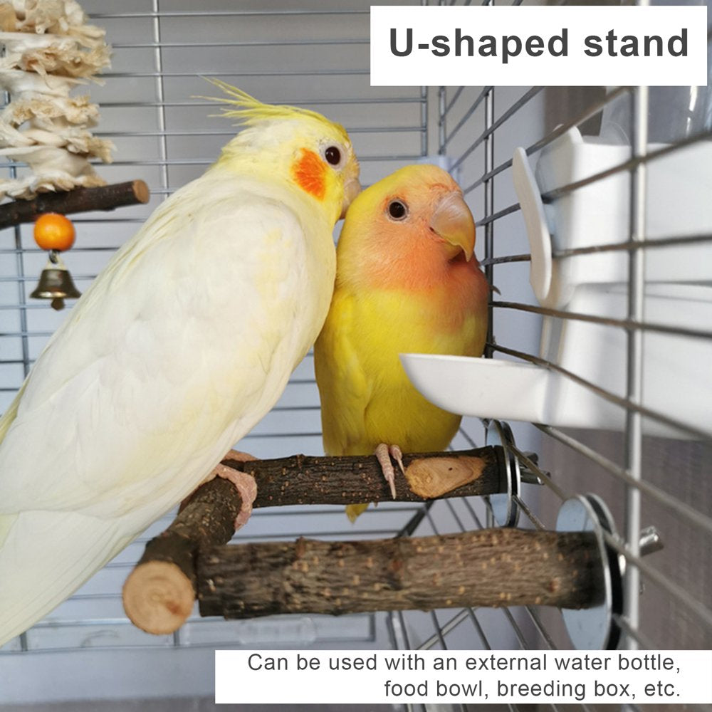 Bird Stand Stick U Shape Natural Wood Cage Accessories Parrot Climbing Perches Stands Bird Supplies Animals & Pet Supplies > Pet Supplies > Bird Supplies > Bird Cage Accessories duixinghas   