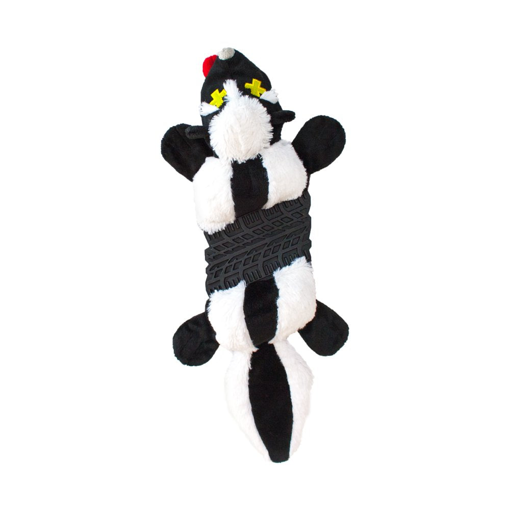 Outward Hound Invincibles Green Gecko Plush Dog Toy, Yellow, Large Animals & Pet Supplies > Pet Supplies > Dog Supplies > Dog Toys Outward Hound Holdings Skunk L Black