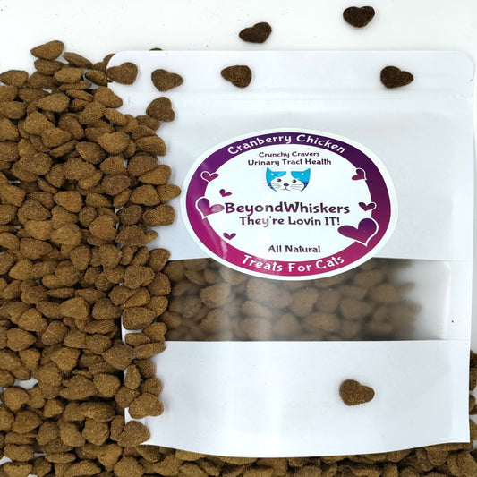 Beyondwhiskers Crunchy Cravers Cranberry Chicken, Urinary Tract Health, Cat Treats 4 Oz Animals & Pet Supplies > Pet Supplies > Cat Supplies > Cat Treats Beyondwhiskers   