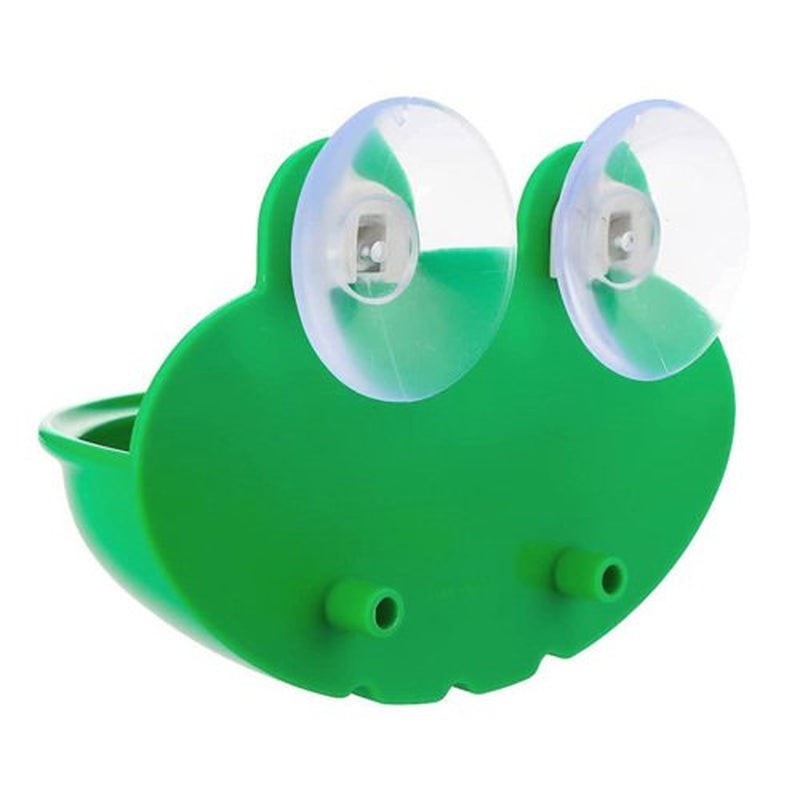 Cheers.Us Reptile Feeder with Suction Cup Pet Landscaping Plastic Frog Tortoise Amphibian Rest Living Container,Multifunctional, Easy Cleaning for Amphibian and Reptile Animals & Pet Supplies > Pet Supplies > Reptile & Amphibian Supplies > Reptile & Amphibian Food Cheers.US   