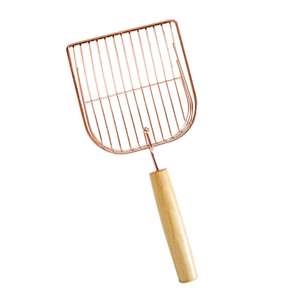 Meidiya Large Cat Litter Scoop,Metal Cat Poop Sifter with Wooden Long Handle,Durable Anti-Slip Deep Shovel Kitten Pooper Slovel for Litter Box Animals & Pet Supplies > Pet Supplies > Cat Supplies > Cat Litter Meidiya   