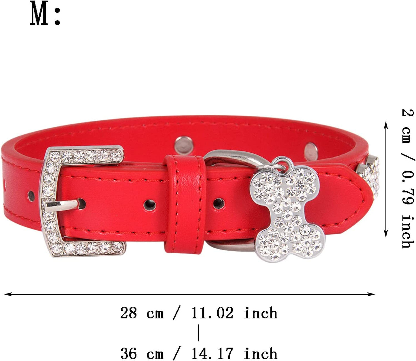 Custom Cat Collar Pet Bone Rhinestone Pet Collar Diamond Buckle Pet Leash Sequin Bow Tie for Dog Collar Animals & Pet Supplies > Pet Supplies > Dog Supplies > Dog Apparel TTBDWiian   