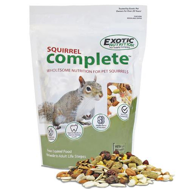 Exotic Nutrition Squirrel Complete 1.75 Lb. Animals & Pet Supplies > Pet Supplies > Small Animal Supplies > Small Animal Food Exotic Nutrition   