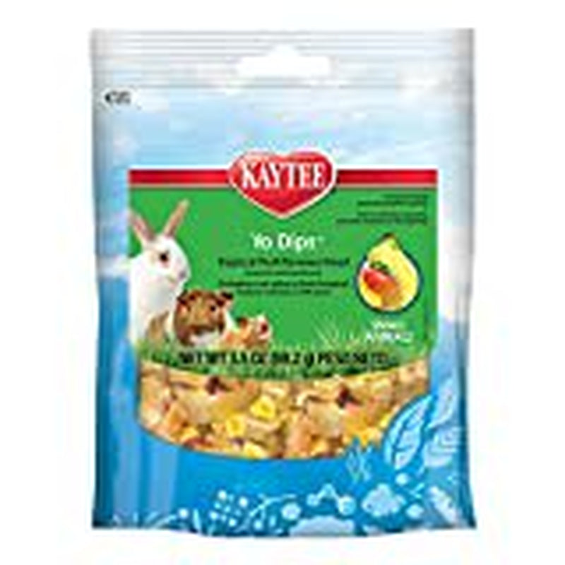 Kaytee Fiesta Yogurt Dipped Treats Tropical Fruit and Yogurt Mix for Small Animals, 3.5-Oz Bag Animals & Pet Supplies > Pet Supplies > Small Animal Supplies > Small Animal Food Kaytee Products   
