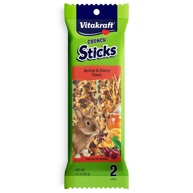 Vitakraft® Crunch Sticks Apricot & Cherry Flavor Small Animals 3.5 Oz Animals & Pet Supplies > Pet Supplies > Small Animal Supplies > Small Animal Food Vitakraft®   