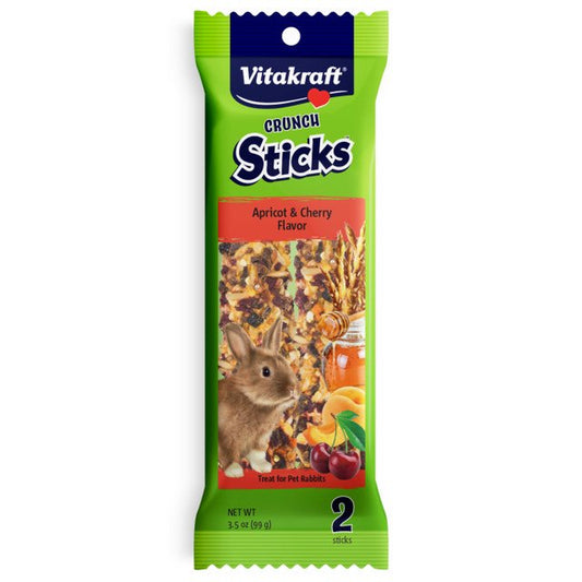 Vitakraft® Crunch Sticks Apricot & Cherry Flavor Small Animals 3.5 Oz Animals & Pet Supplies > Pet Supplies > Small Animal Supplies > Small Animal Food Vitakraft®   