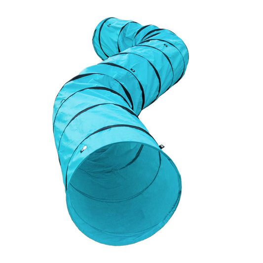 LYUMO 18' Agility Training Tunnel Pet Dog Play Outdoor Obedience Exercise Equipment Blue , Outdoor Pet Tunnel , Pet Training Tunnel Animals & Pet Supplies > Pet Supplies > Dog Supplies > Dog Treadmills LYUMO   