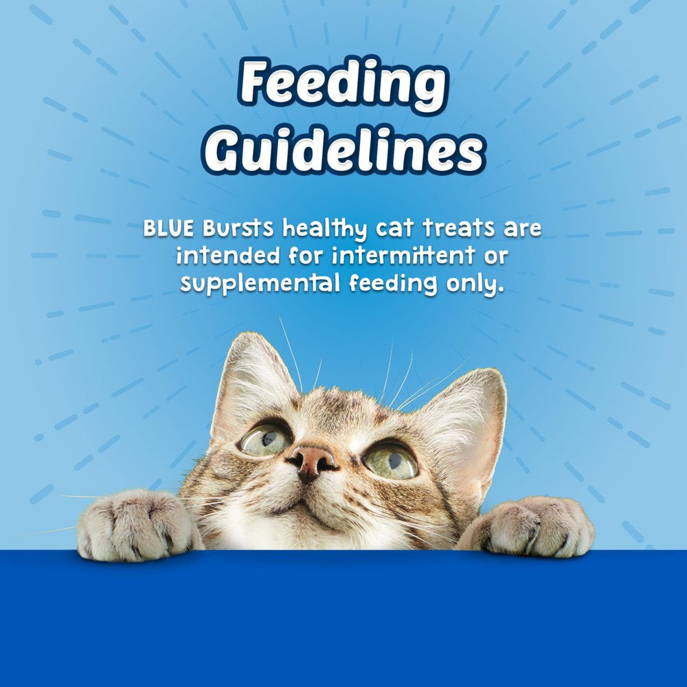 Blue Buffalo Bursts Chicken Flavor Crunchy Treats for Cats, Whole Grain, 5 Oz. Bag Animals & Pet Supplies > Pet Supplies > Cat Supplies > Cat Treats Blue Buffalo   