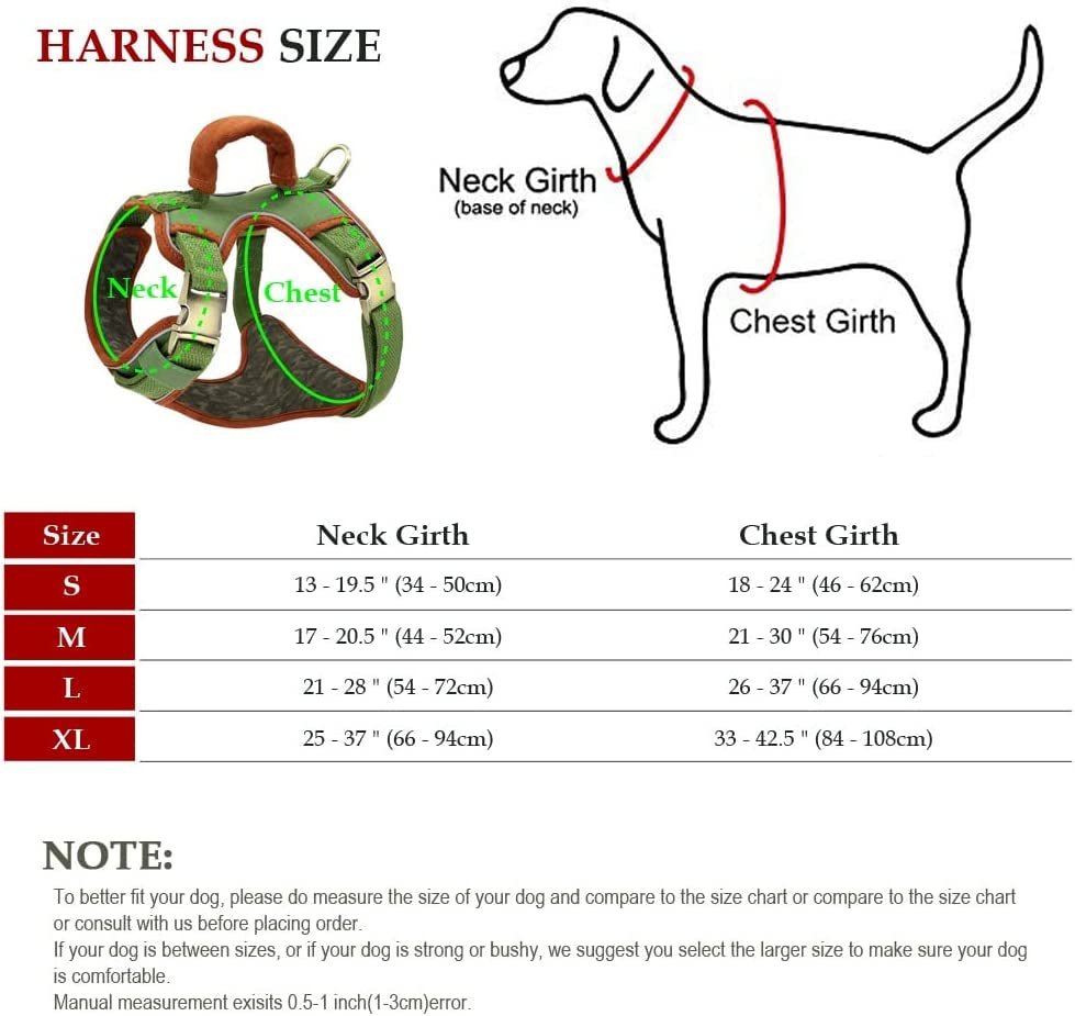 SXNBH Adjustable Reflective Dog Harness with Handle Pet Walking Training Chest Strap Vest for Medium Large Dog Pitbull Bulldog ( Color : D , Size : L ) Animals & Pet Supplies > Pet Supplies > Dog Supplies > Dog Apparel chuju   