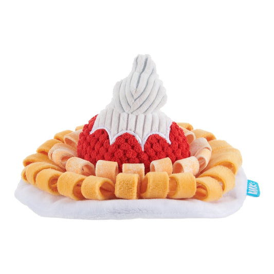 BARK Founding Funnel Cake - Yankee Doodle Dog Toy, Great for Hiding Treats, XS-M Dogs Animals & Pet Supplies > Pet Supplies > Dog Supplies > Dog Toys BARK   