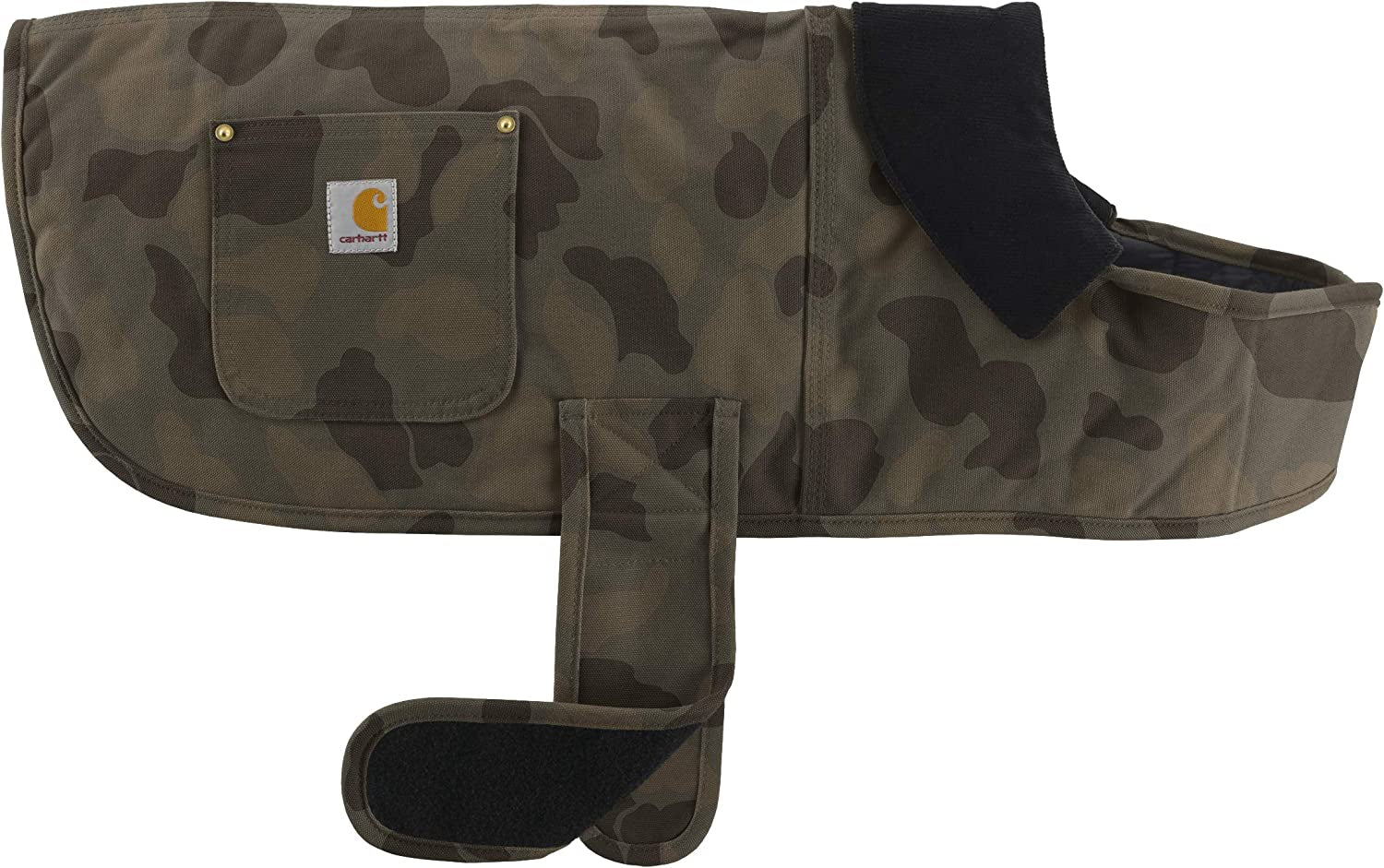 Carhartt Firm Duck Insulated Dog Chore Coat, Duck Camo Tarmac, Small Animals & Pet Supplies > Pet Supplies > Dog Supplies > Dog Apparel Signature Products Group (SPG)   