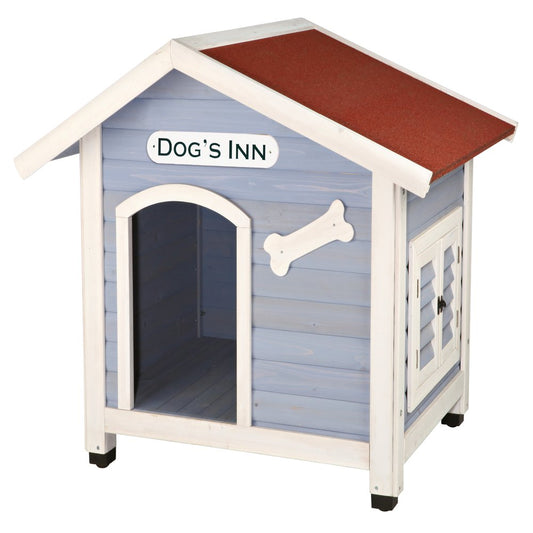 TRIXIE Natura Dog'S Inn Dog House, Hinged Roof, Adjustable Legs, Medium-Large Animals & Pet Supplies > Pet Supplies > Dog Supplies > Dog Houses TRIXIE   