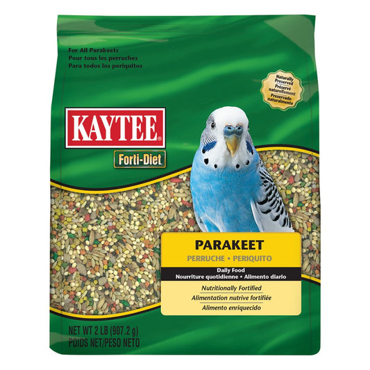 Kaytee Forti-Dite Parakeet Pet Bird Food, 2 Lb Animals & Pet Supplies > Pet Supplies > Bird Supplies > Bird Food Central Garden and Pet   