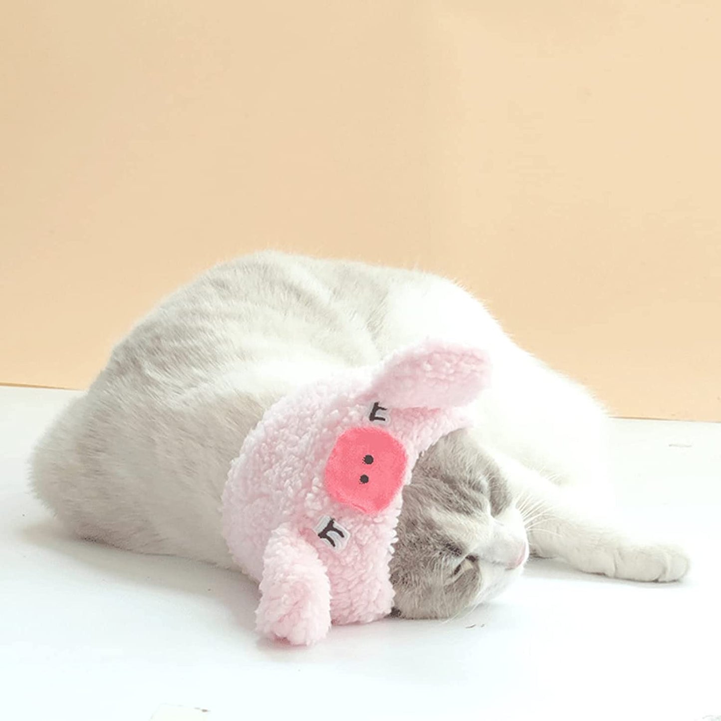  Lovely Sheep Shape Cat Dog Hat Christmas Easter Party Costume  Pet Headwear, Pet Headgear for Photo Props Beige : Pet Supplies