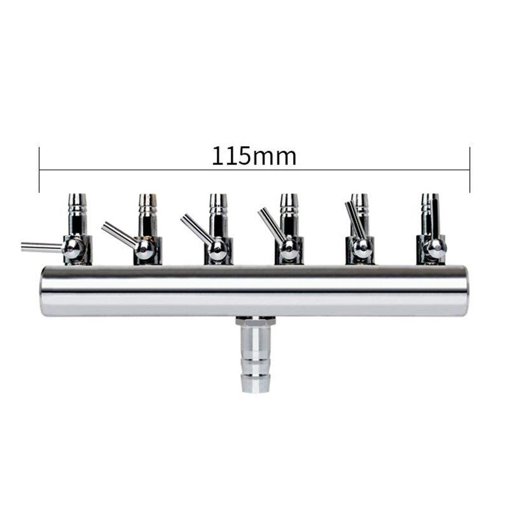 Aquarium Control Lever Valve 2-12 Way Distributor Splitter Pipe Fish Tank - Animals & Pet Supplies > Pet Supplies > Fish Supplies > Aquarium & Pond Tubing perfk   