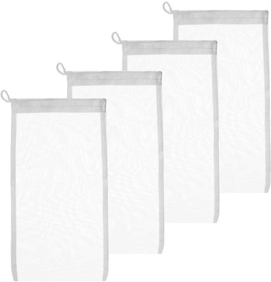 Aquatic Experts - Extra Fine Mesh Filter Media Bags, Bulk Aquarium Filter Bags, 4 Pack, 5" X 9" Animals & Pet Supplies > Pet Supplies > Fish Supplies > Aquarium Filters Aquatic Experts 4 Pack - 5" x 9"  